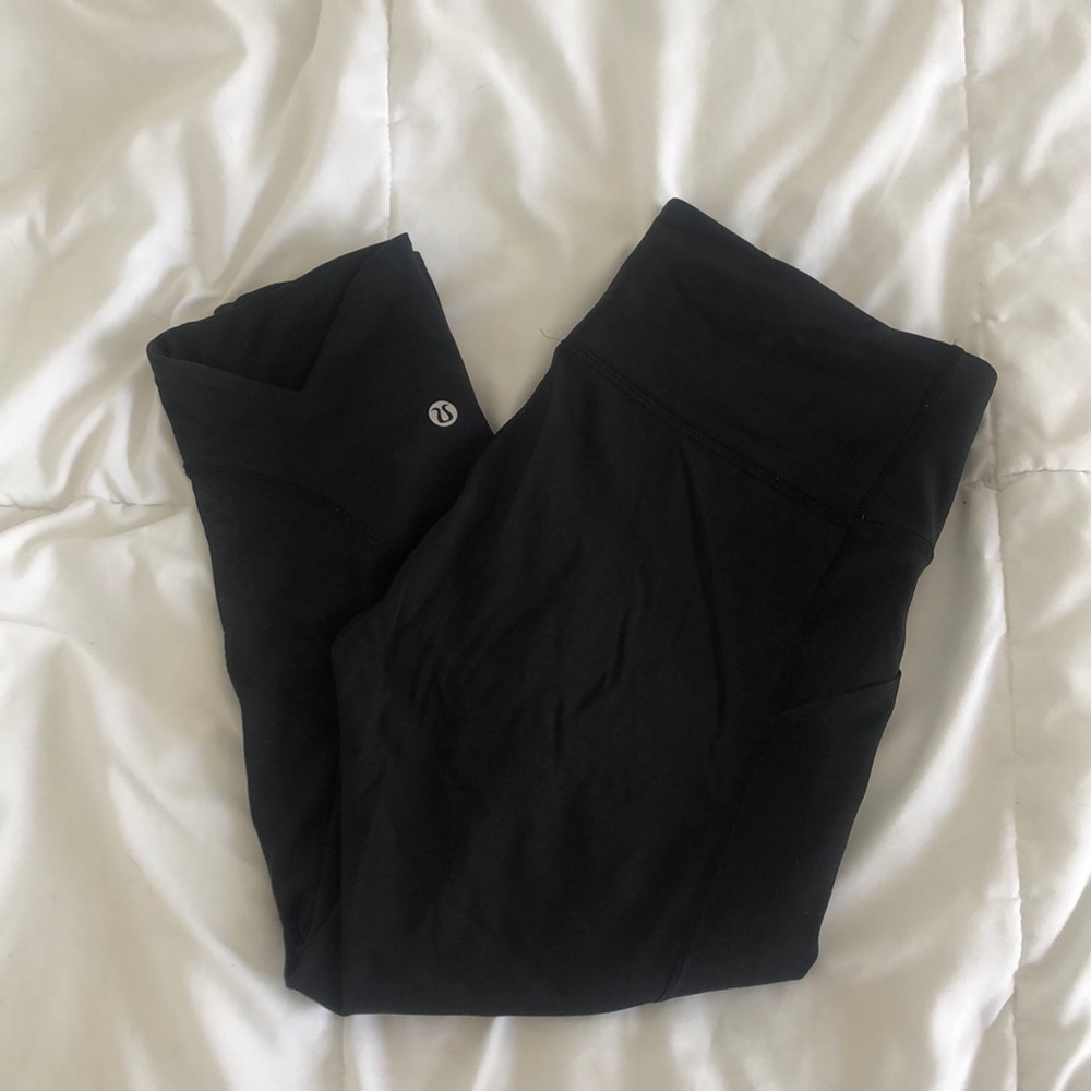 cropped mesh lululemon leggings